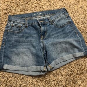 Old Navy Blue Denim Women Shorts